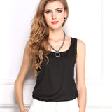 New Fashion Ladies Tops Chiffon Shirt Body Plus Size O Neck Blusa Camisas Women Blouses Sleeveless Vest Chiffon Blusas Femininas