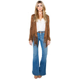 Women's Tassel Fringe Basic Jacket Cardigan