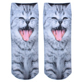 1pair 3D Printed Socks Women New Unisex Cute Low Cut Ankle Cotton Sock Women's Casual Charactor Couple Socks A1-A16