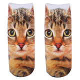 1pair 3D Printed Socks Women New Unisex Cute Low Cut Ankle Cotton Sock Women's Casual Charactor Couple Socks A1-A16