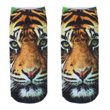 1pair 3D Printed Socks Women New Unisex Cute Low Cut Ankle Cotton Sock Women's Casual Charactor Couple Socks A1-A16