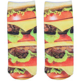 1pair 3D Printed Socks Women New Unisex Cute Low Cut Ankle Cotton Sock Women's Casual Charactor Couple Socks A1-A16