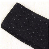 Sparkling Dot Design / Thicker Cotton + wool Knitted flexible Leggings / Ladies' fashion Free shipping