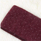 Sparkling Dot Design / Thicker Cotton + wool Knitted flexible Leggings / Ladies' fashion Free shipping