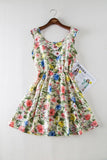 Ladies Dress Print Casual Vintage Female Vestidos European Style Fashion Office Women Clothing Cheap Bohemian Beach Summer Dress