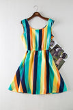Ladies Dress Print Casual Vintage Female Vestidos European Style Fashion Office Women Clothing Cheap Bohemian Beach Summer Dress
