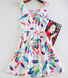 Ladies Dress Print Casual Vintage Female Vestidos European Style Fashion Office Women Clothing Cheap Bohemian Beach Summer Dress