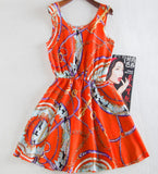 Ladies Dress Print Casual Vintage Female Vestidos European Style Fashion Office Women Clothing Cheap Bohemian Beach Summer Dress