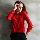 Elegant Formal Office Blouse/Top Slim Shirt for women