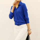 Elegant Formal Office Blouse/Top Slim Shirt for women