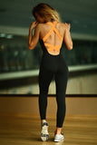 Kaywide S-XL Elasticity Fitness Jumpsuit & Rompers Skinny Bodysuit Bandage Slim Playsuit Women Plus Size Macacao