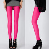 Factory Price! Women Faux Leather Leggings Slim Leggings High Elasticity Sexy Cozy Pants Nylon Leggings Free Size