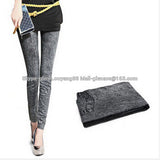 2015 Fashion Women Leggings for Women Polyester Spandex Jeans Hole Pleated Prints Casual Denim Sexy Leggings free shipping