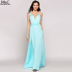 FANALA Summer Women Long Dress Sexy Bandage Party Dresses Sleeveless Deep V Neck Solid Backless Maxi Dress Women Vestidos Black