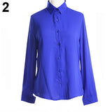 Elegant Formal Office Blouse/Top Slim Shirt for women