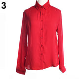 Elegant Formal Office Blouse/Top Slim Shirt for women