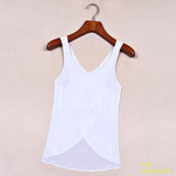 Candy Color Casual Sexy Back Strap Blouse-Tops for Women