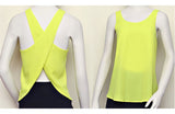 Candy Color Casual Sexy Back Strap Blouse-Tops for Women