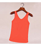 Candy Color Casual Sexy Back Strap Blouse-Tops for Women