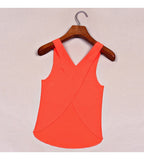 Candy Color Casual Sexy Back Strap Blouse-Tops for Women